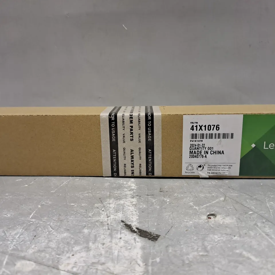 BOXED LEXMARK 41X1076 TRANSFER ROLLER