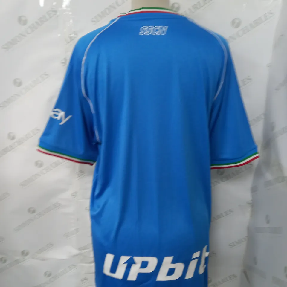 NAPOLI FC HOME JERSEY SIZE L