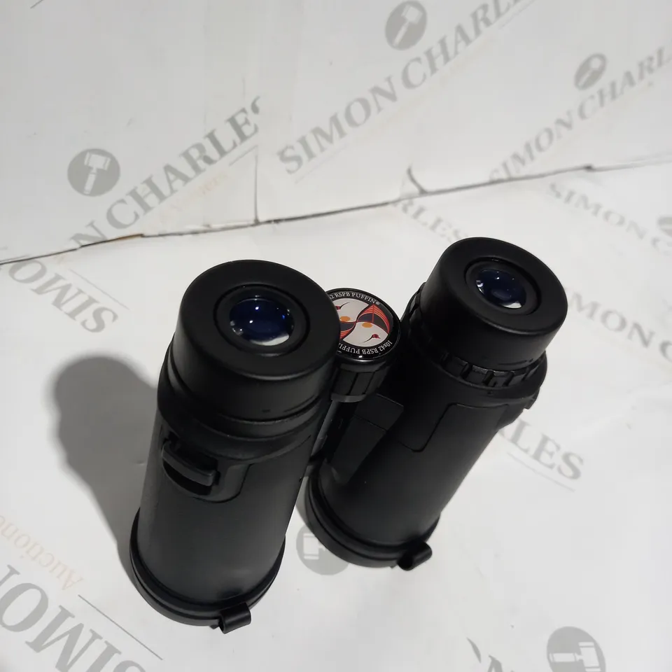 BOXED RSPB 10X42 BLACK PUFFIN BINOCULAR 