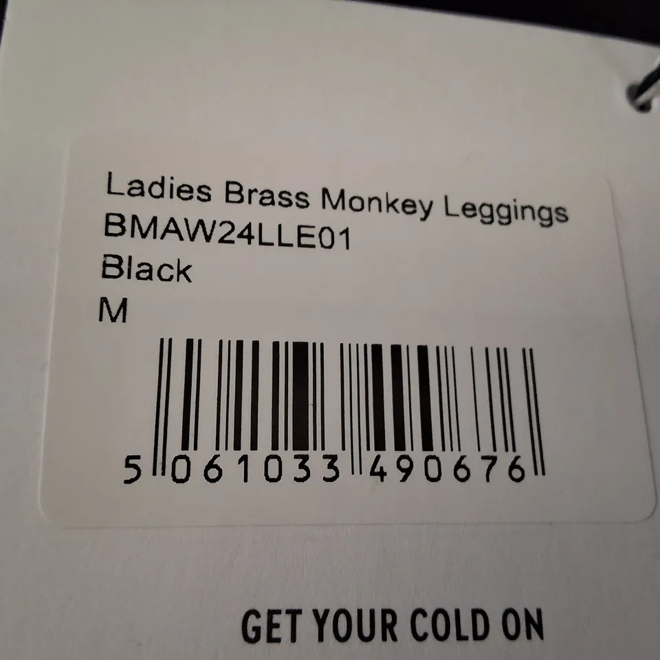 BOX CONTAINING APPROXIMATELY 11 BRASS MONKEY LADIES' LEGGINGS – BLACK, UK M (BMAW24LLE01)