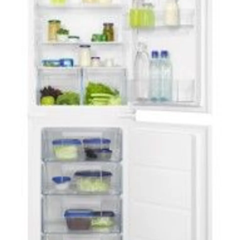 ZANUSSI INTEGRATED 50/50 FRIDGE FREEZER 267L Model ZNFN18FS5 RRP £542