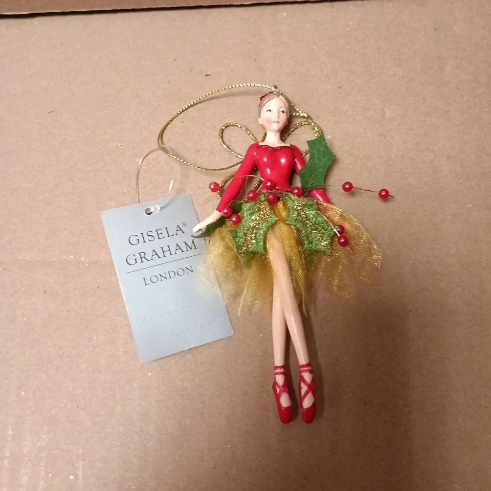 LOT OF 18 AS NEW GISELLA GRAHAM BALLERINA THEMED HANGING TREE DECORATIONS