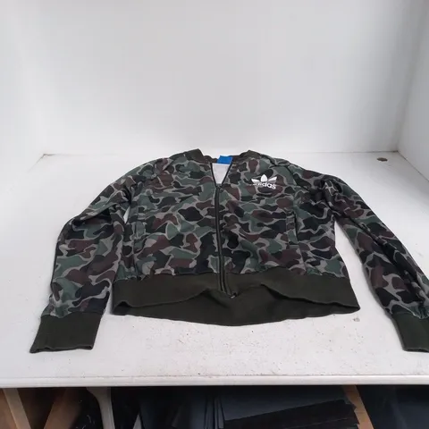 ADIDAS CAMOUFLAGE ZIP-UP JACKET β UK XL