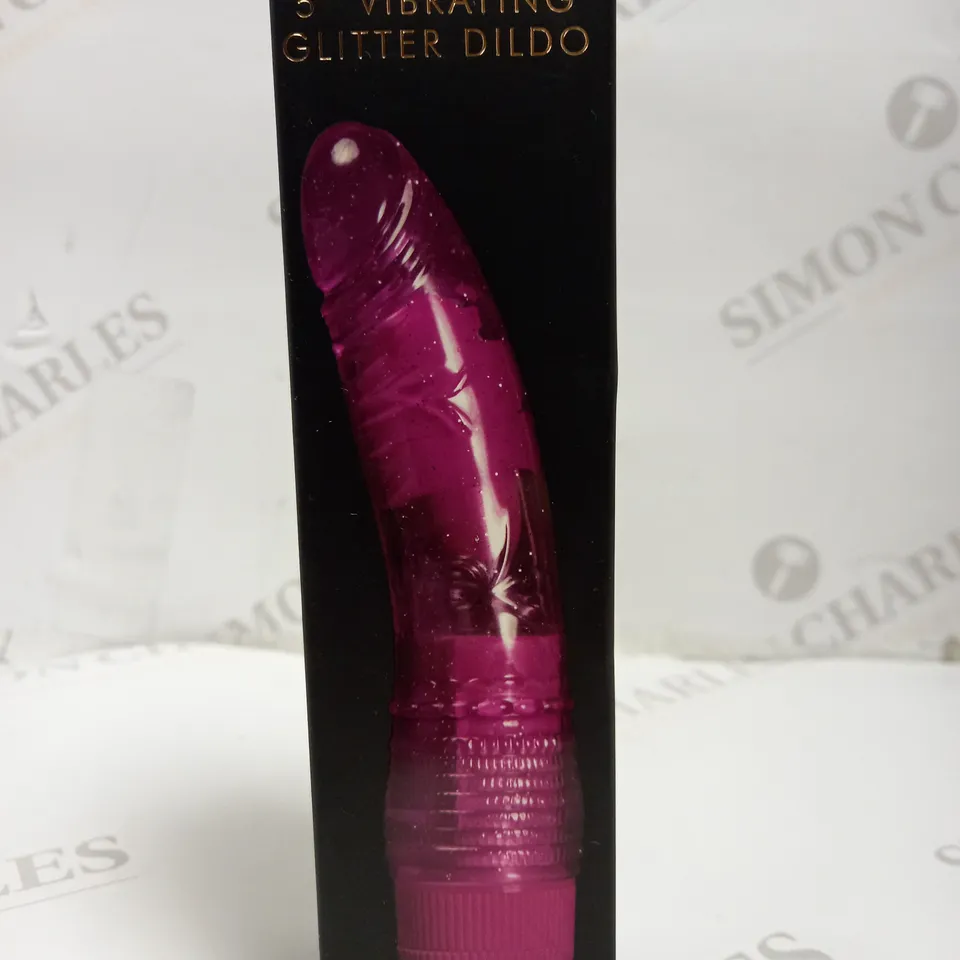 ANN SUMMERS 5" VIBRATING GLITTER DILDO
