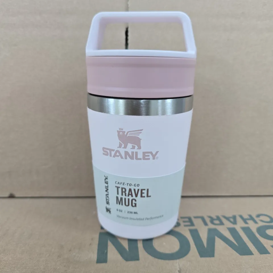 STANLEY CAFE-T-GO TRAVEK MUG IN PINK (236ML)