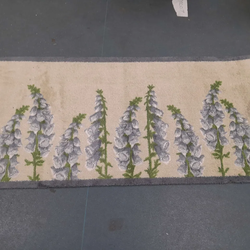 HUGRUG 65x150cm FLORAL RUG
