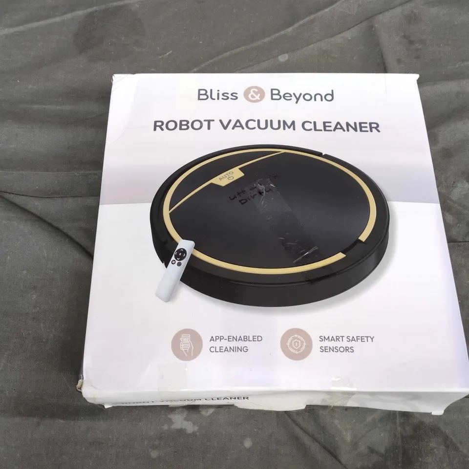 BLISS & BEYOND ROBOT VACUUM CLEANER