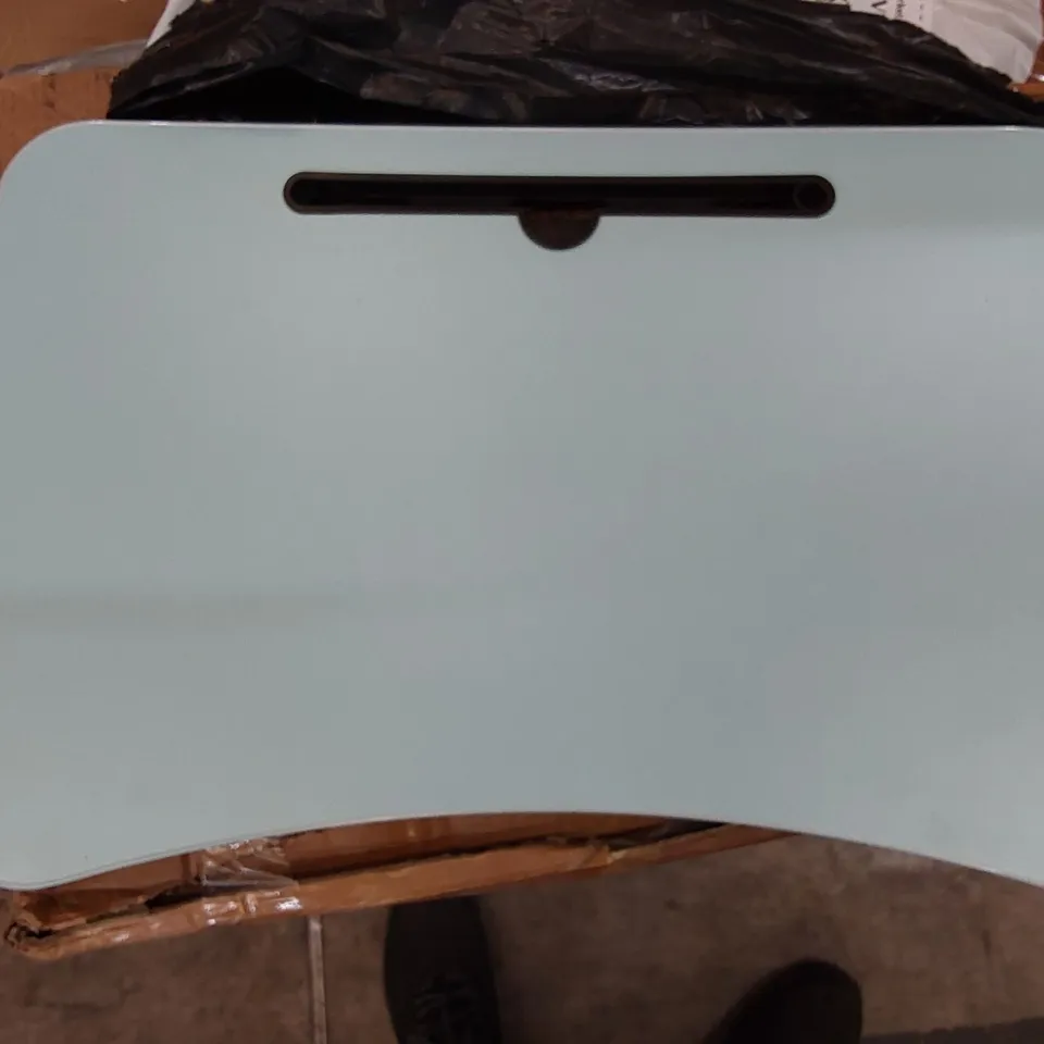 BAGGED CLIPOP LAPTOP BED TABLE PORTABLE LAP DESK SET OF 2: PINK AND BLUE (1 ITEM)