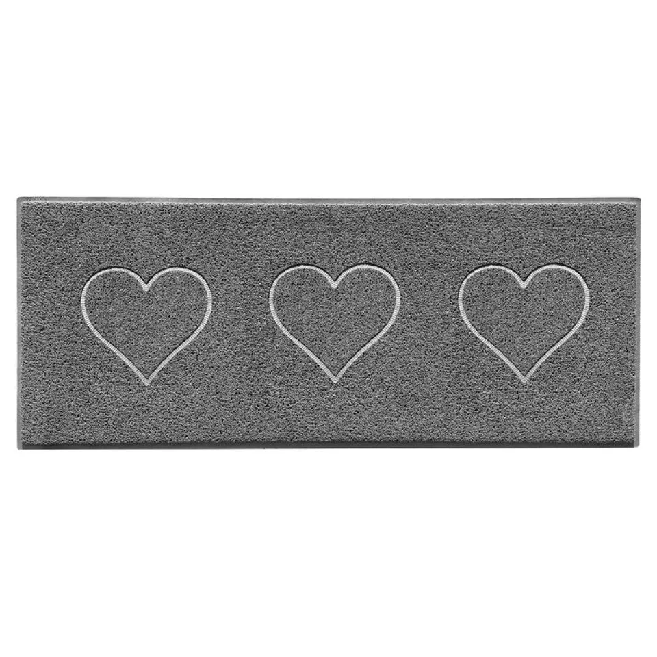 BOXED HEART DOORMAT 