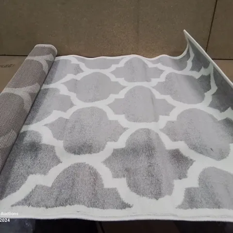 BRAND NEW PACO HOME SIN66 SINAI GREY RUG SIZE 80CM X 150CM