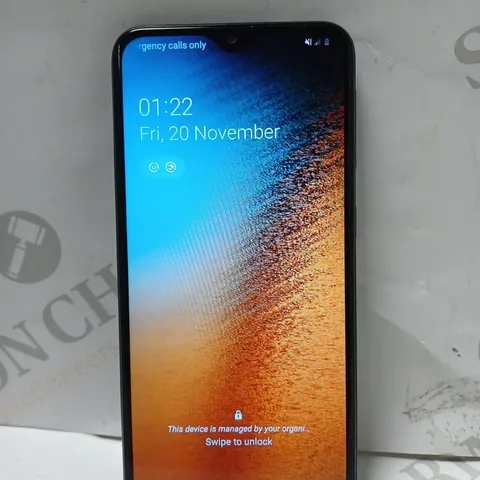 SAMSUNG GALAXY A20E MOBILE PHONE IN BLACK CHROME