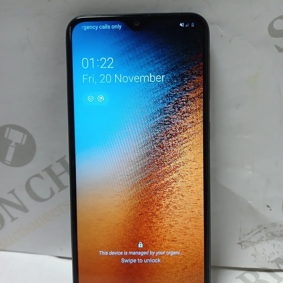 SAMSUNG GALAXY A20E MOBILE PHONE IN BLACK CHROME