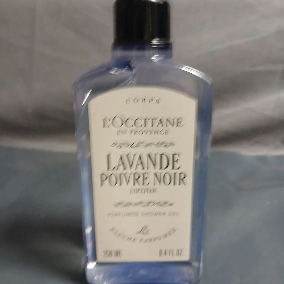 L'OCCITANE LAVANDE POIVRE NOIR SHOWER GEL – 75 ML