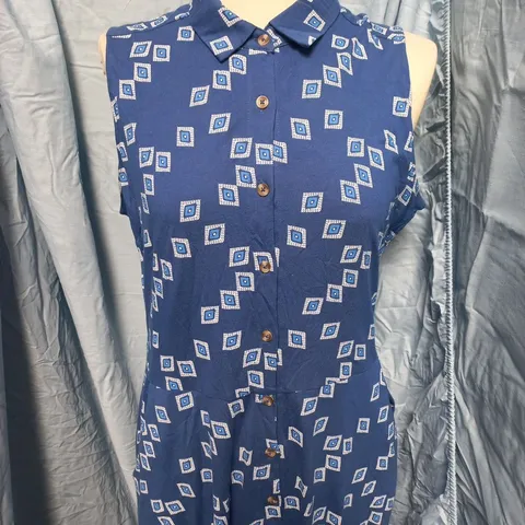 WHITE STUFF SLEEVELESS DRESS - SIZE 16
