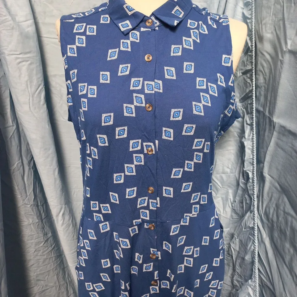 WHITE STUFF SLEEVELESS DRESS - SIZE 16