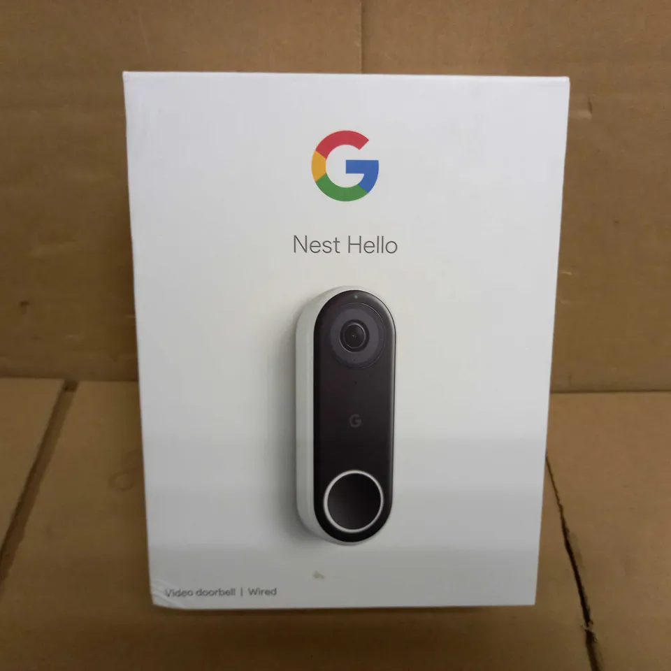 GOOGLE NEST HELLO VIDEO DOORBELL SYSTEM