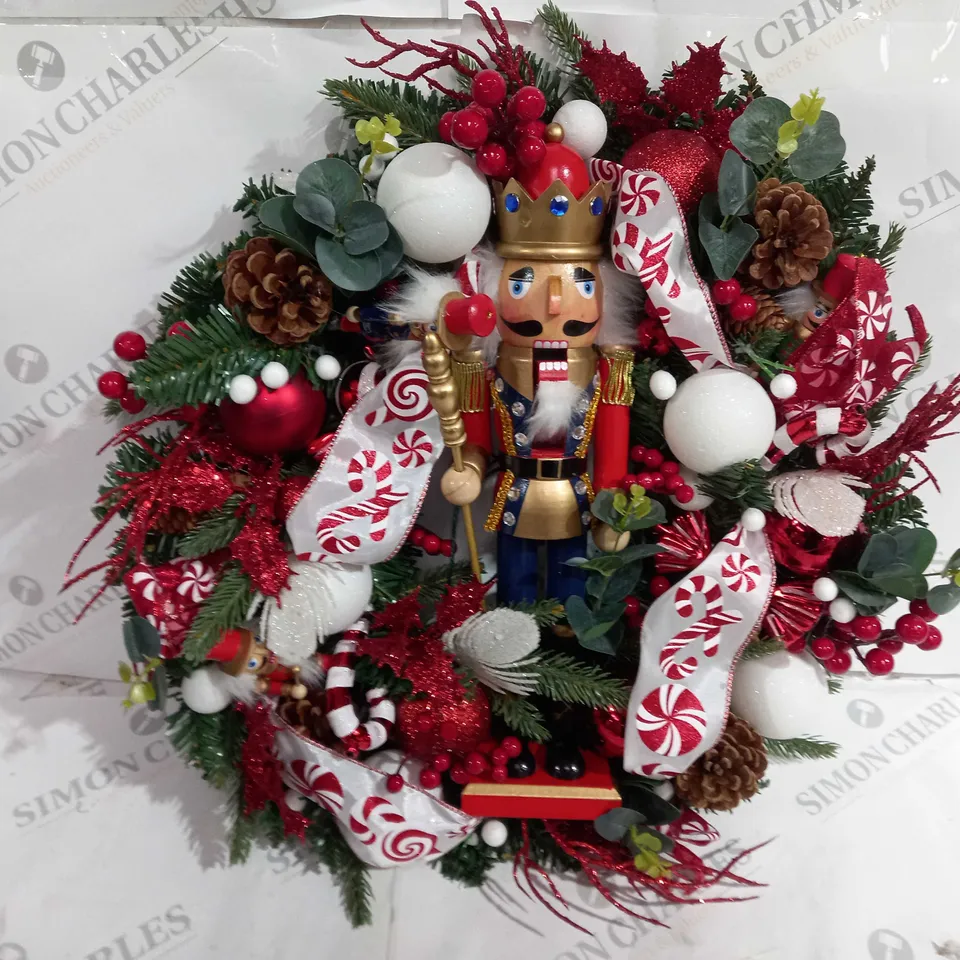NUTCRACKER THEMED CHRISTMASS WREATH