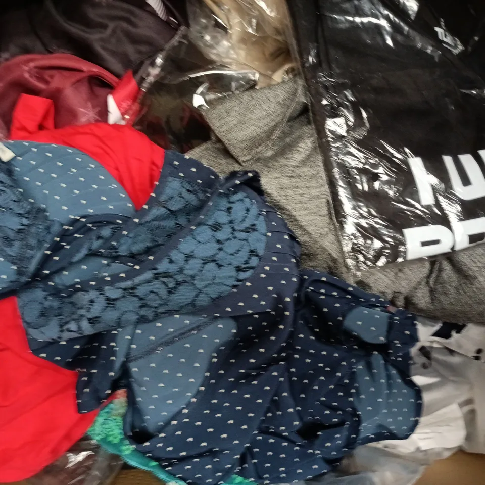 APPROXIMATELY 20 ASSORTED CLOTHING AND FASHION PRODUCTS IN VARIOUS STYLES AND SIZES - COLLECTION ONLY