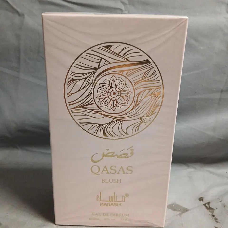 BOXED AND SEALED QASAS BLUSH MANASIK EAU DE PARFUM 100ML