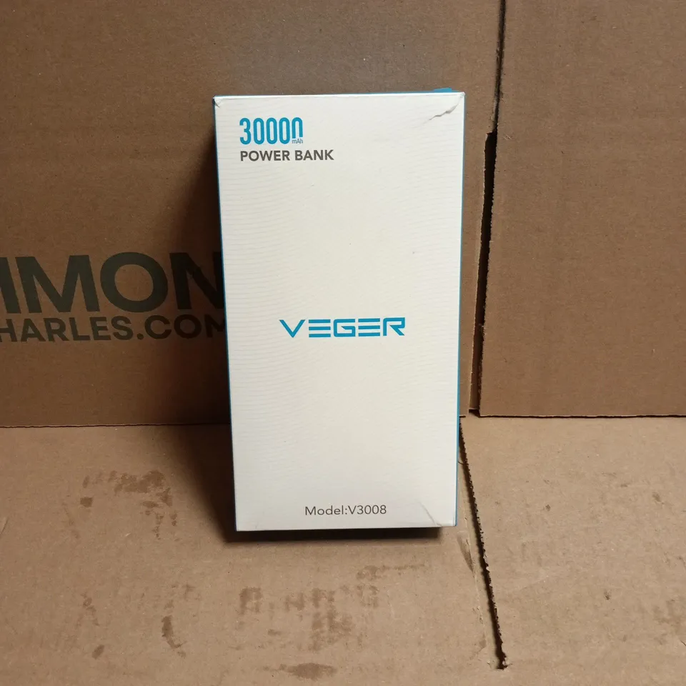 VEGER 30000 MAH POWER BANK MODEL V3008