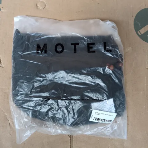 BAGGED MOTEL PHEMIA MAXI SKIRT BEADS IN BLACK SIZE SMALL