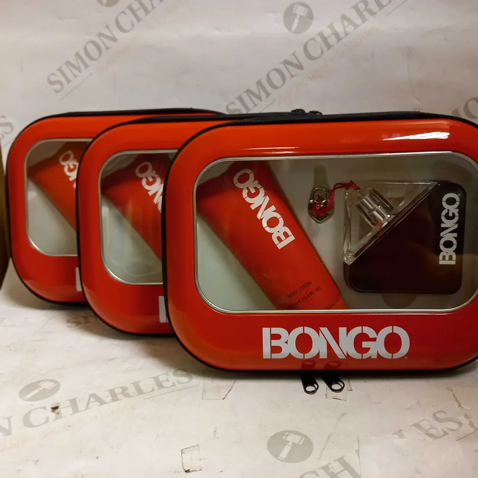 LOT OF 3 BONGO EDT + BODY LOTION GIFT SETS