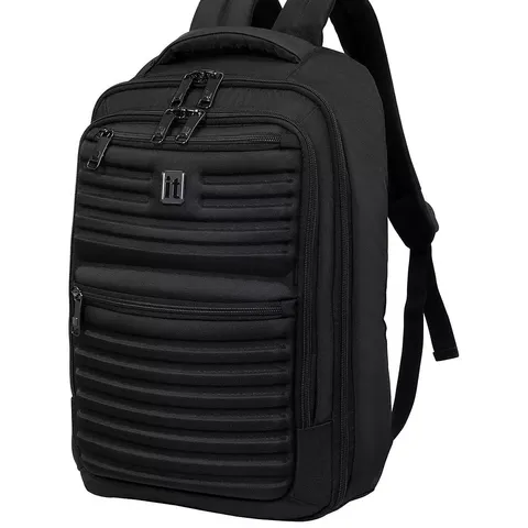 IT LUGGAGE PRECURSOR BLACK BACKPACK