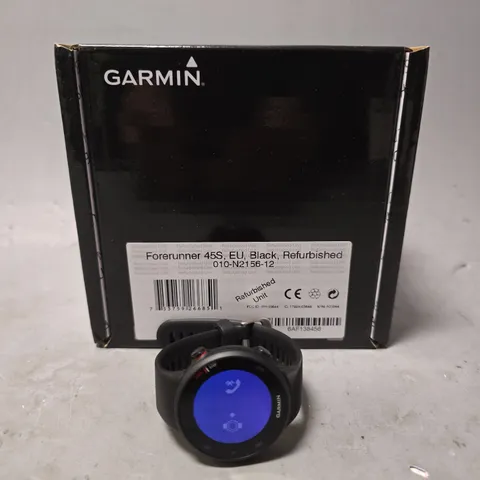 BOXED GARMIN FORERUNNER 45S WATCH