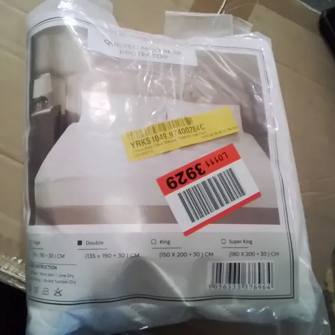 BAGGED DOUBLE MATTRESS PROTECTOR 
