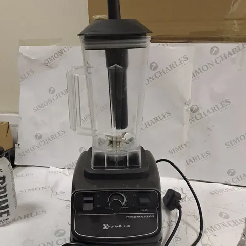 BOXED NUTRABLEND NB15001 PROFESSIONAL BLENDER - BLACK
