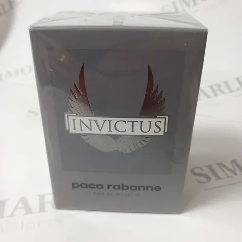 BOXED AND SEALED PACO RABANNE "INVICTUS" EAU DE TOILETTE 50ML