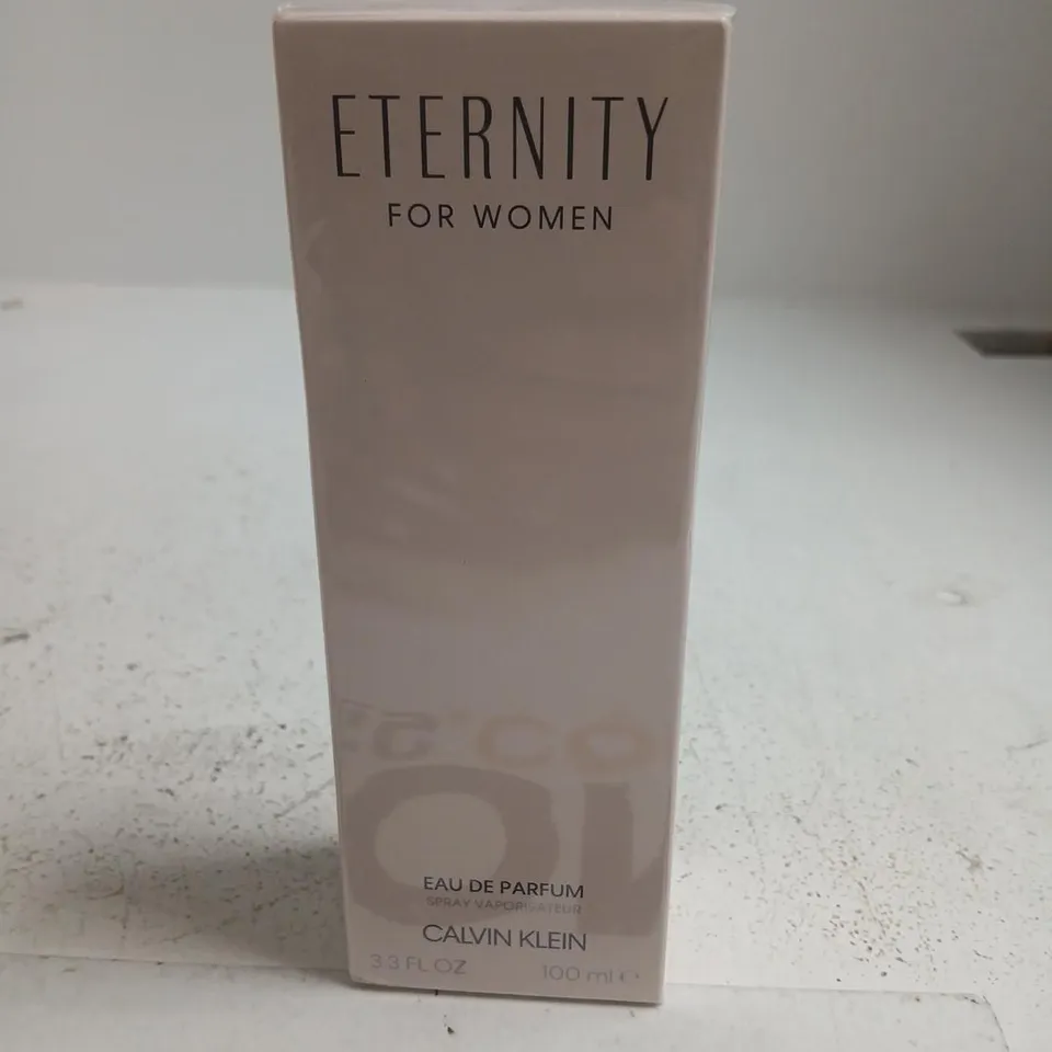 BOXED AND SEALED CALVIN KLEIN ETERNITY EAU DE PARFUM 100ML