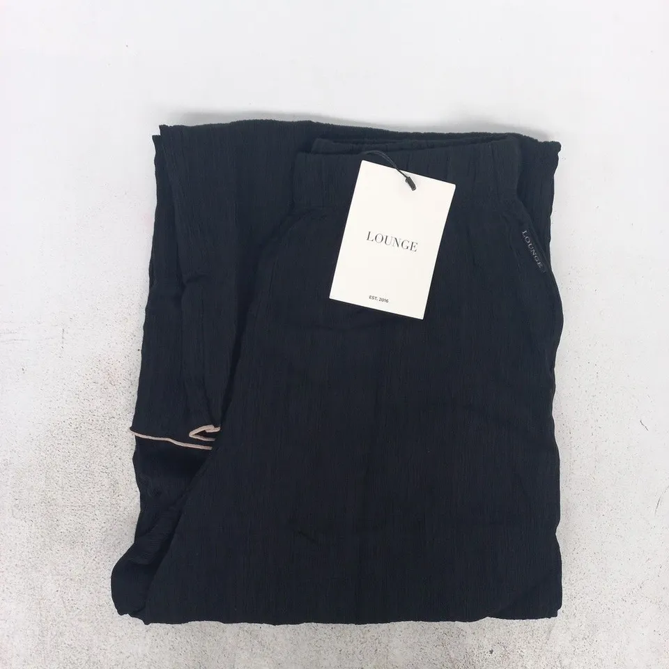 LOUNGE PYJAMA PANTS IN BLACK SIZE SMALL
