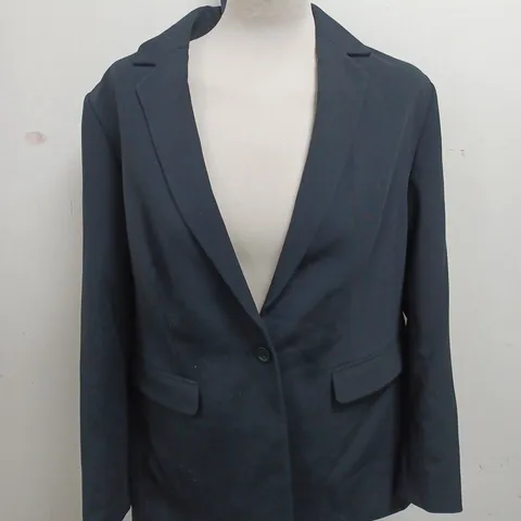 M&S COLLECTION BLACK BLAZER - UK 18