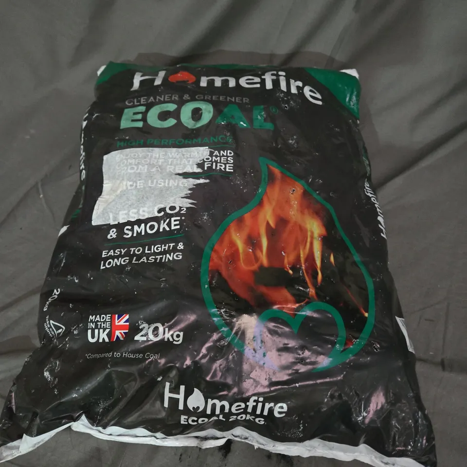 HOMEFIRE ECO COAL 20KG - COLLECTION ONLY