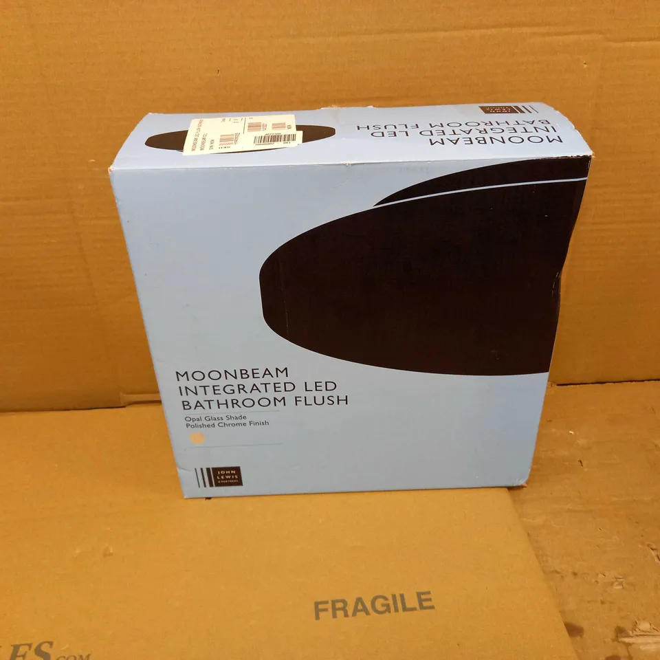 JOHN LEWIS MOONBEAM INTEGRATED LED BATHROOM FLUSH 