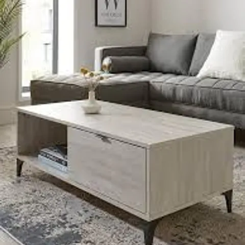 BOXED GRADE 1 WAKEFIELD COFFEE TABLE - GREY OAK (1 BOX)