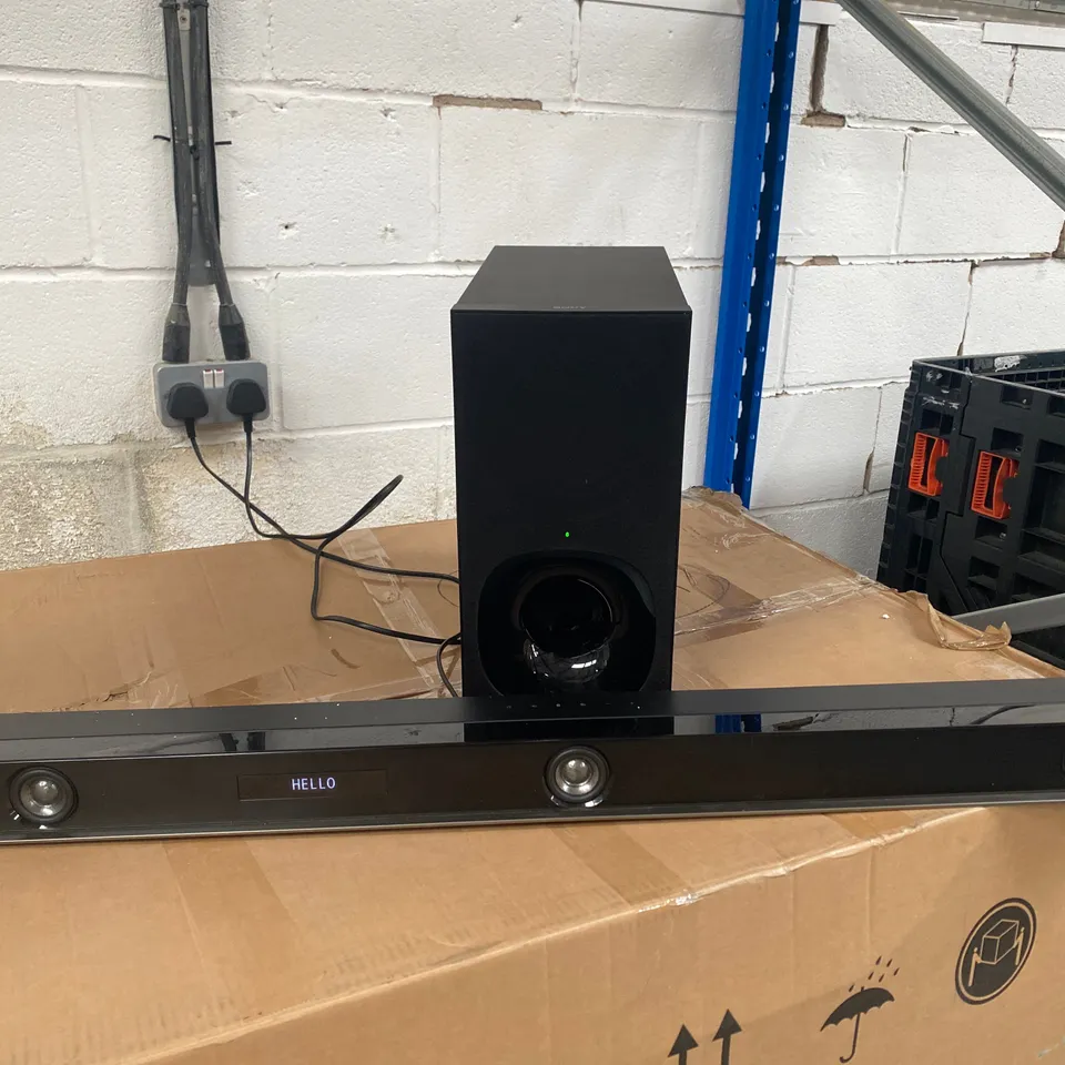 BOXED SONY HT-ZF9 SOUND BAR