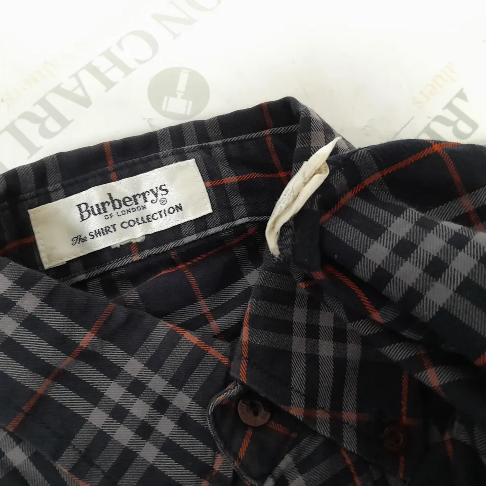 BURBERRYS OF LONDON CHECK SHIRT - SIZE UNSPECIFIED