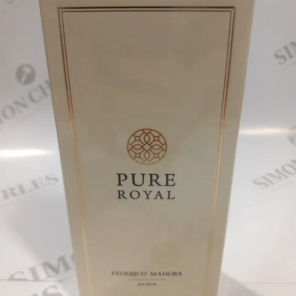 BOXED AND SEALED FEDERICO MAHORA PURE ROYAL PARFUM 50ML