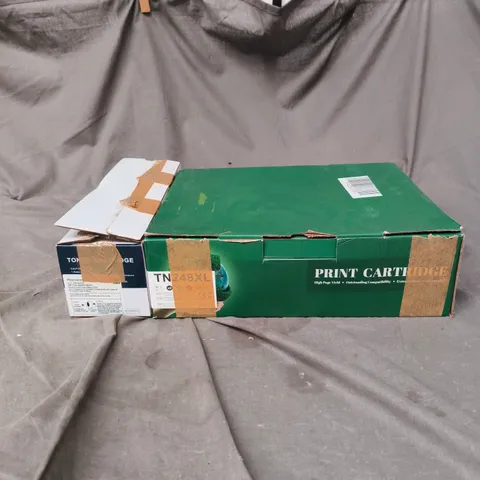 BOX OF APPROXIMATELY 10 ASSORTED PRINTER CARTRIDGE PRODUCTS