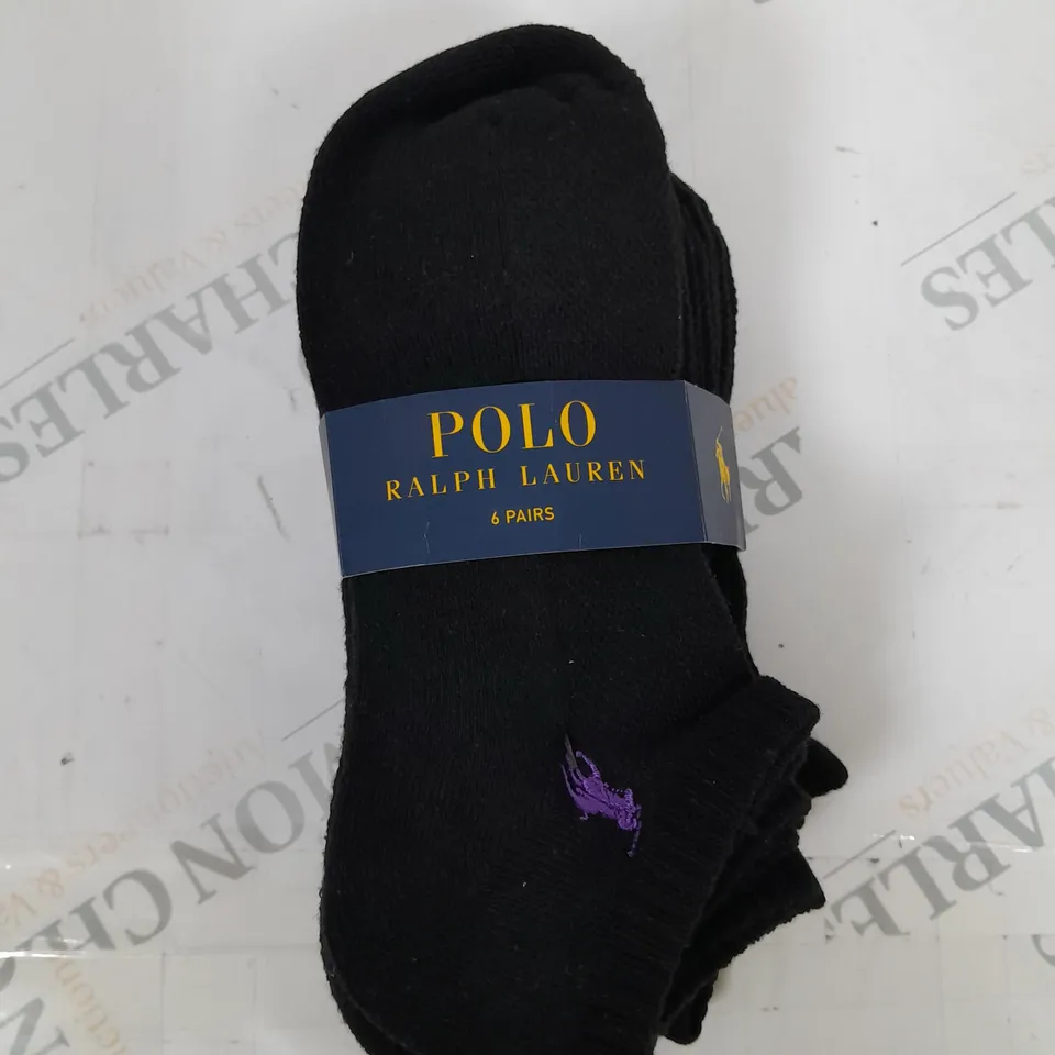 POLO RALPH LAUREN ANKLE SOCKS -X6 