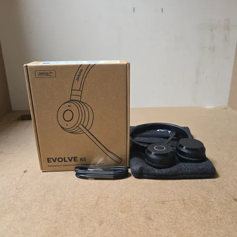 JABRA EVOLVE 65 PROFESSIONAL WIRELESS HEADSET BOXED