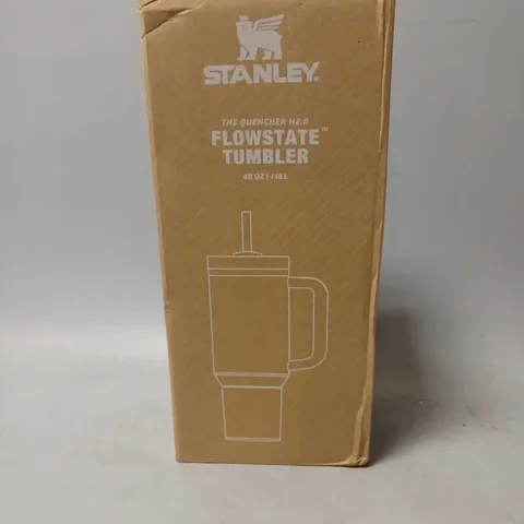 SEALED STANLEY THE QUENCHER 2.0 FLOWSTATE TUMBLER 1.18L IN WHITE