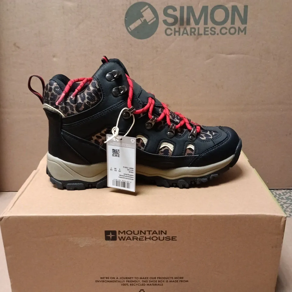 MOUNTAIN WAREHOUSE ADVENTURER WOMEN'S WATERPROOF PRINTED WALKING BOOT – UK 5 (EU 38)