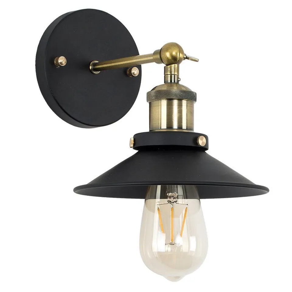 BOXED HARRIS 1-LIGHT ARMED SCONE BULB INCLUDED (4 BOXES)
