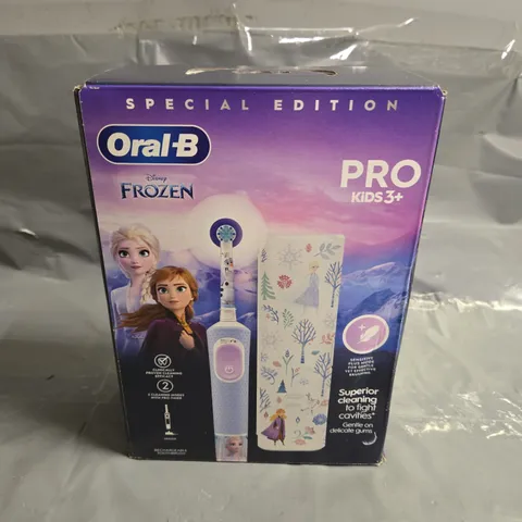 BOXED ORAL B PRO KIDS 3+ (FROZEN THEMED) SPECIAL EDITION