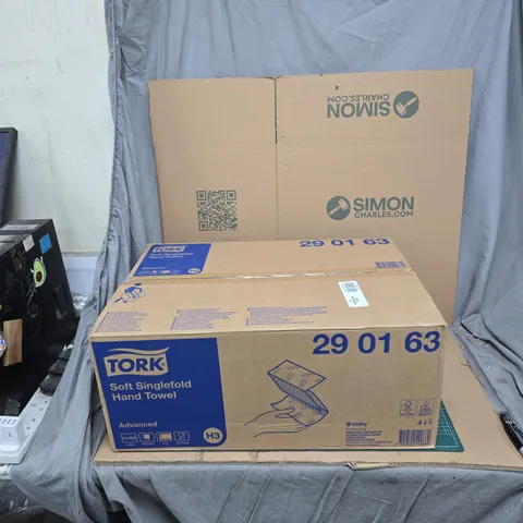 TORK SOFT SINGLEFOLD HAND TOWEL – ADVANCED, 2-PLY, 23 X 24.8 CM, 15X250 SHEETS