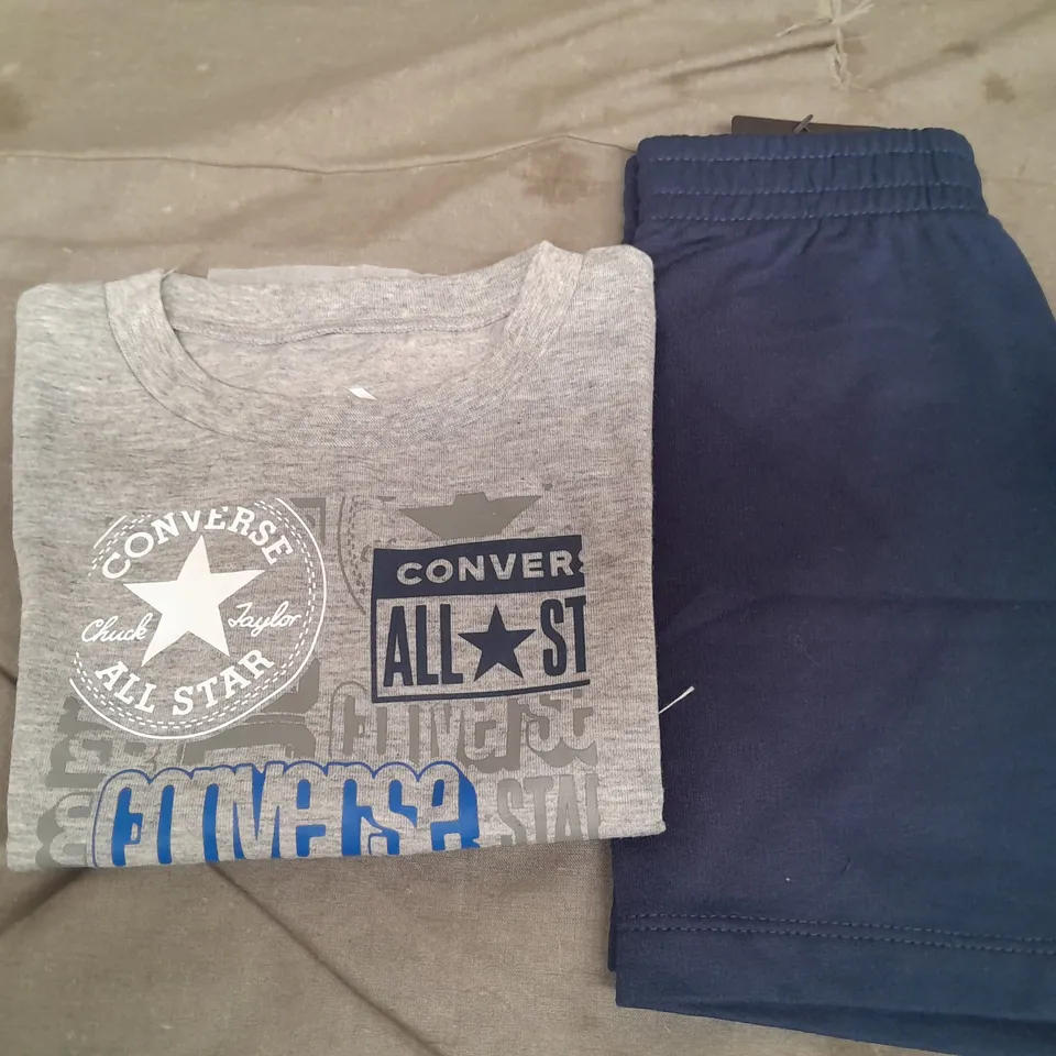 CONVERSE KIDS T-SHIRT AND SHORT SET 24 MONTHS