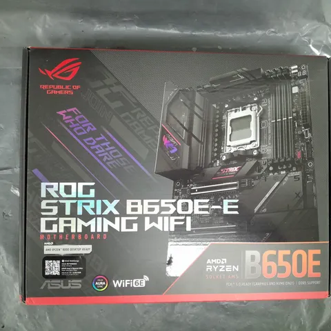 ASUS AM5 ROG STRIX B650E-E GAMING WIFI MOTHERBOARD